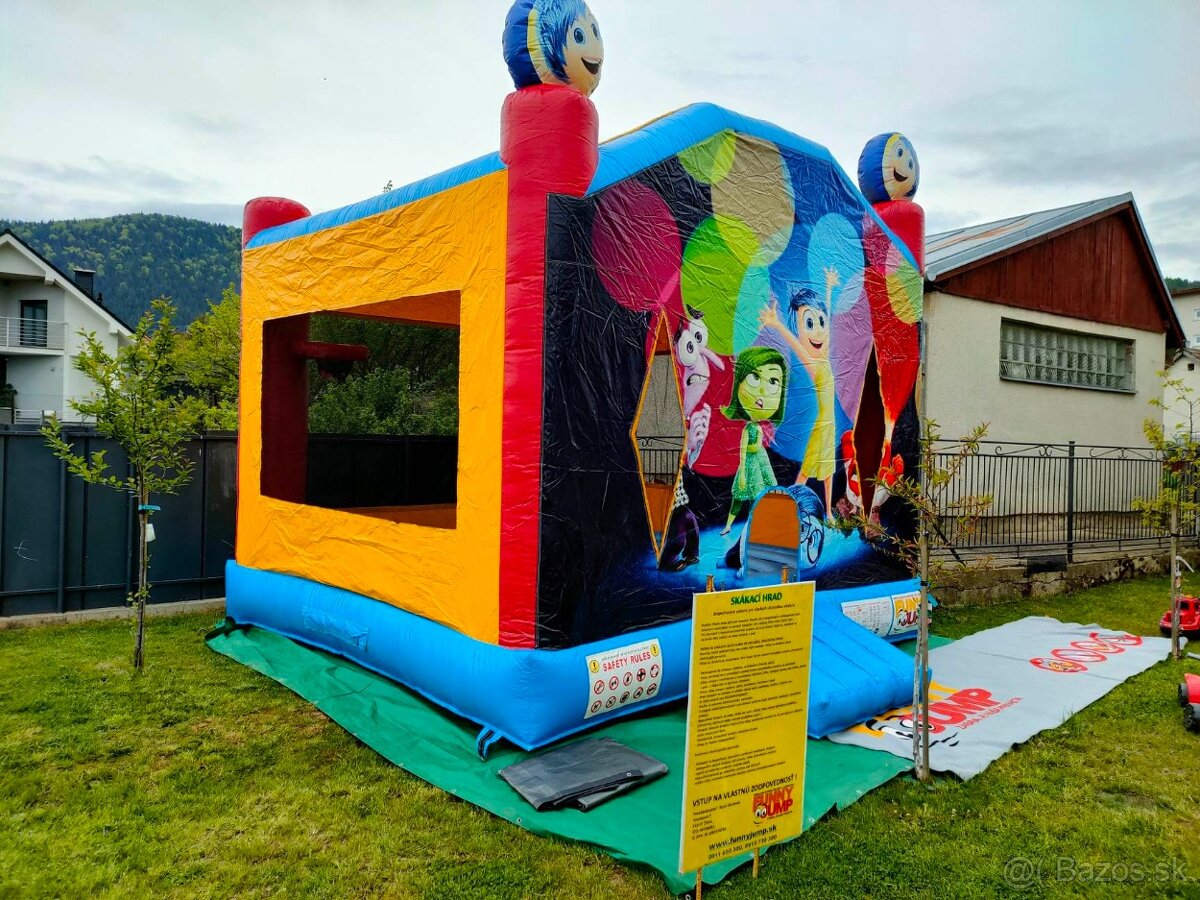 Skákací hrad v hlave 4×4 - 2