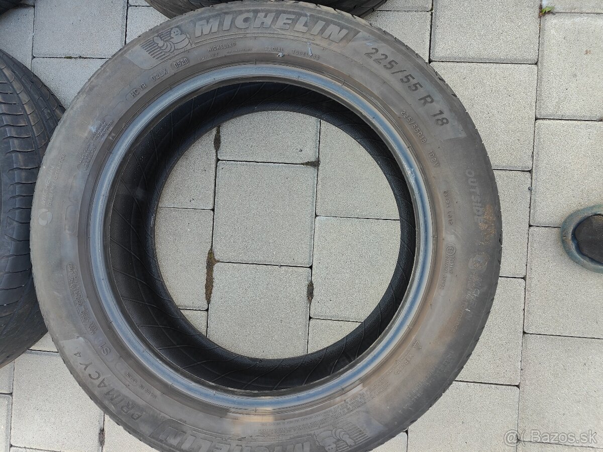 Znížená cena - Michelin Primasy 4 225/55 R18 - 2