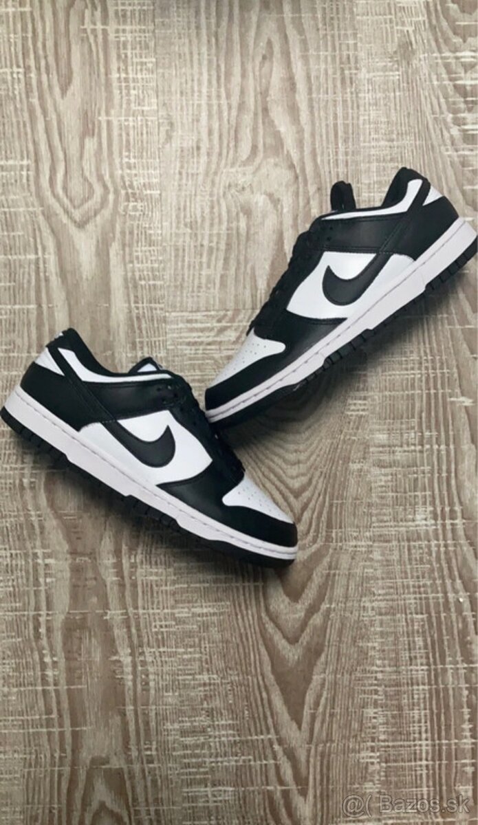 Nike Dunk Low Black White - 2