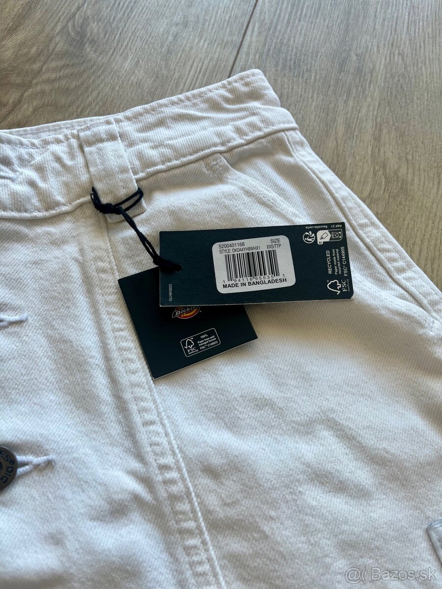 Dickies biela sukňa XXS - 2