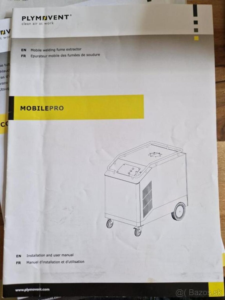 Odsávací zařízení PLYMOVEMENT MOBILEPRO (7799) - 2