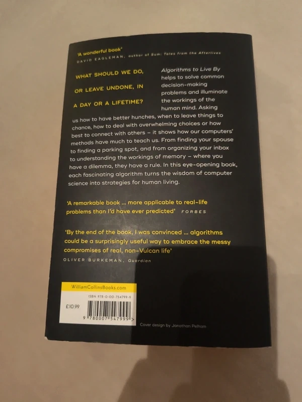 Algorithms to live - 2