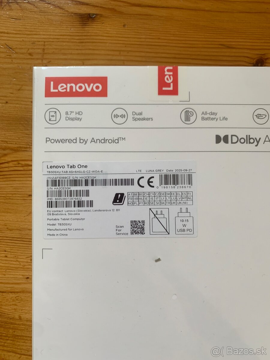 Lenovo Tab one Tablet - 2