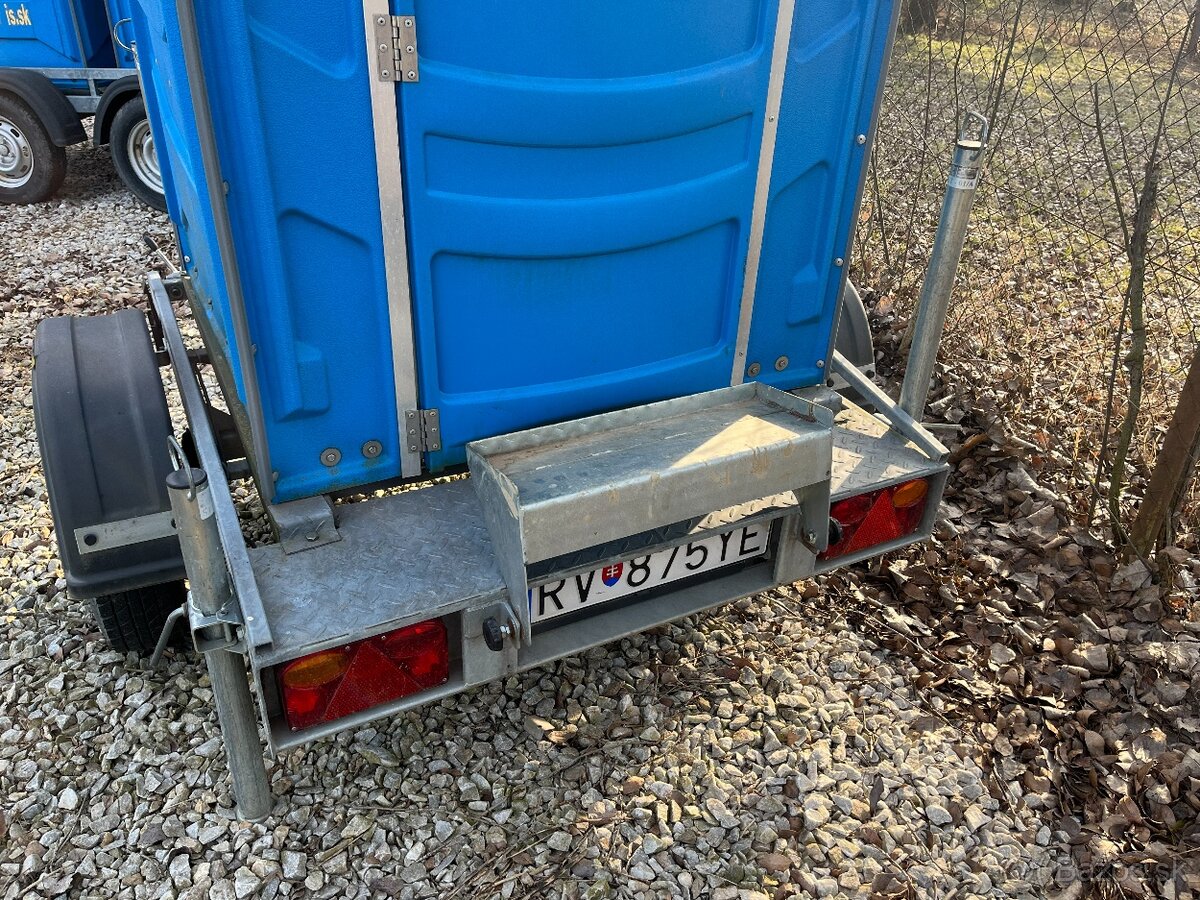 wc mobilné s prívesom - 2