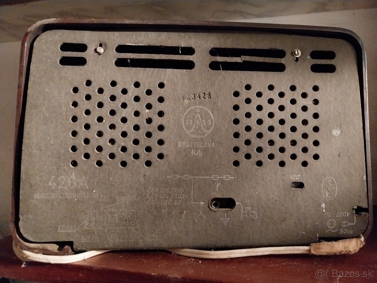Tesla 426 A elektrónkové rádio - 2