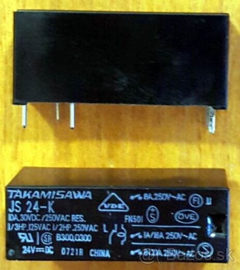 relé, časové relé, prúdové relé - 2