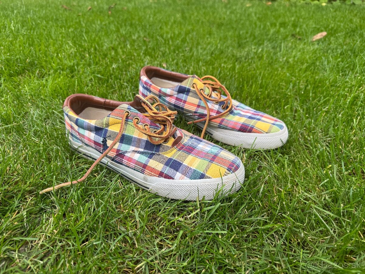 Polo Ralph Lauren – Vaughn Madras/Leather - 2