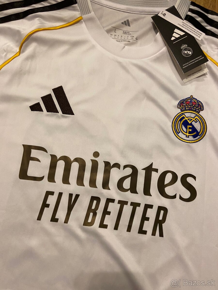 Real Madrid dres Mbappé 10 – LaLiga – veľkosti M a L – nový - 2