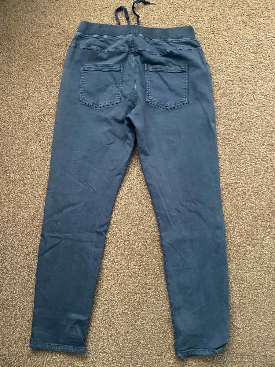 Nohavice teplakovy pas elasticke - 2