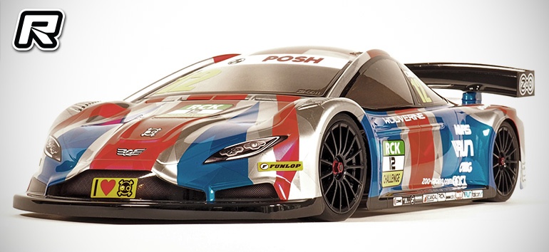 Karoséria 1:10 190mm onroad + spreje - 2