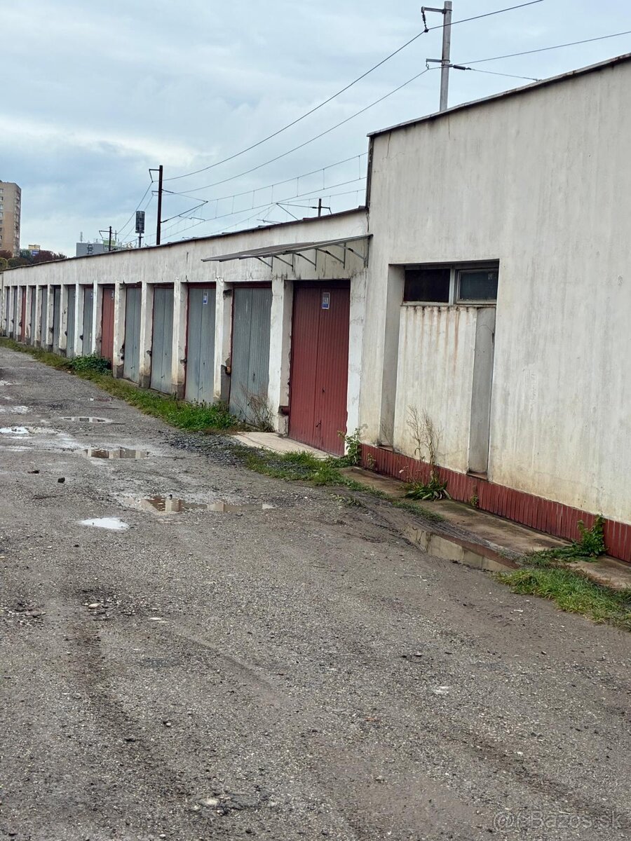 Predaj garáže na Rosnej ulici v mestskej časti Košice - juh - 2