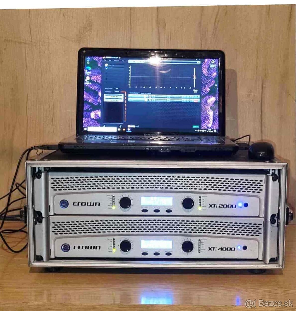 CROWN XTI 2000 + XTI 4000 ( Digitalny zosilňovač USA ) - 2