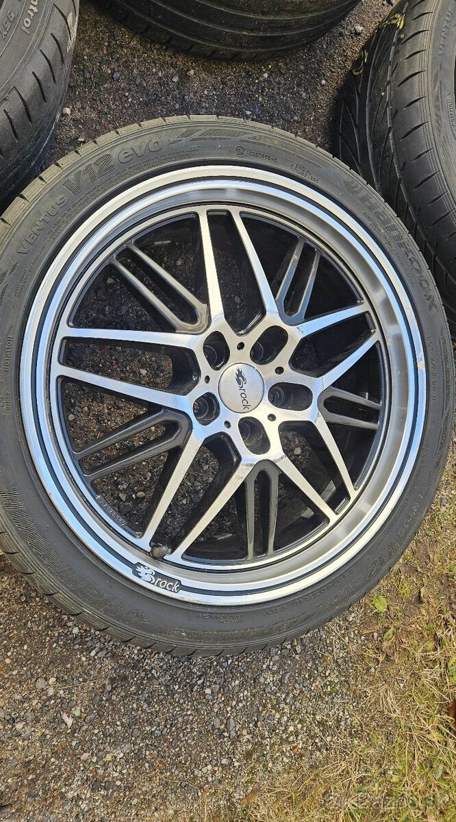18" kola Brock límcová – 5x108 + pneu - 2