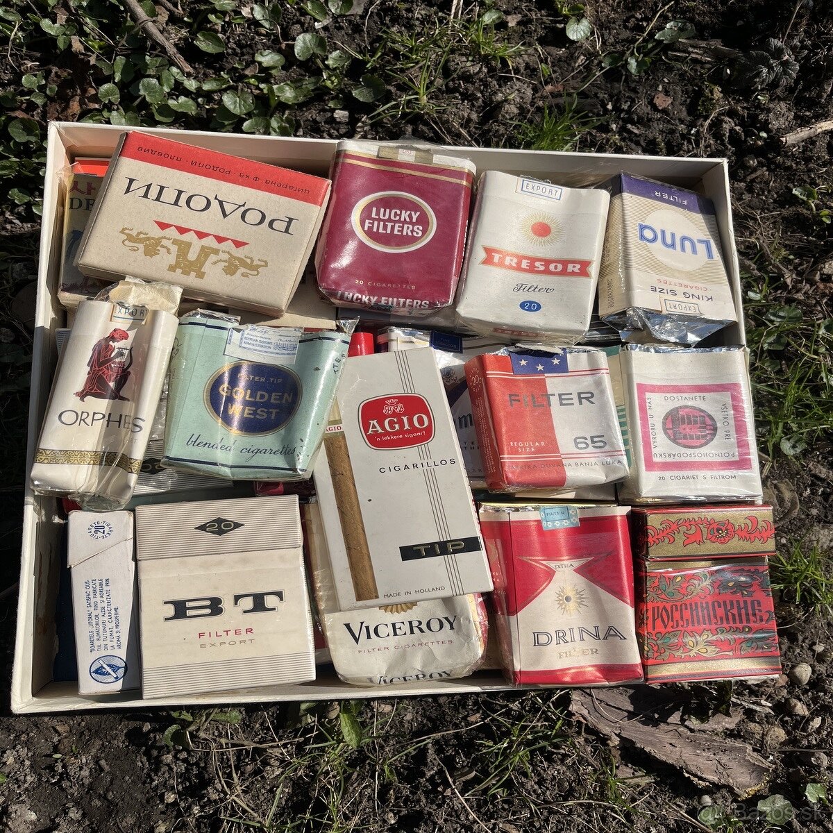 Starožitne cigaretové krabičky - 2