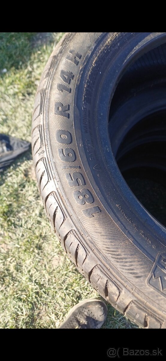 185/60 r14 letné pneumatiky - 2
