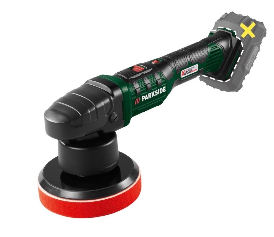 Aku excentricka lesticka Parkside 150mm+125mm - 2