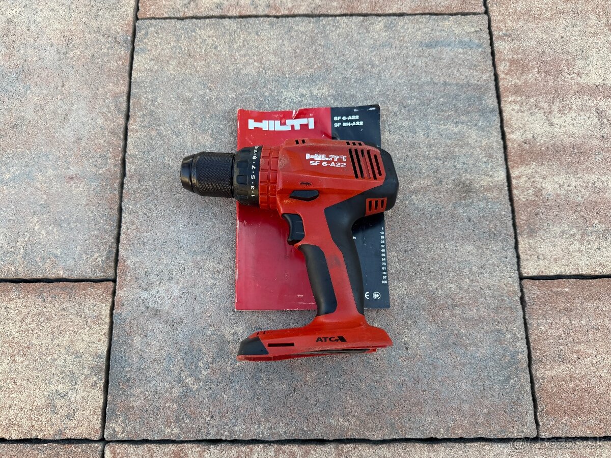 Hilti sf 6-a22 aku vrtacka - 2