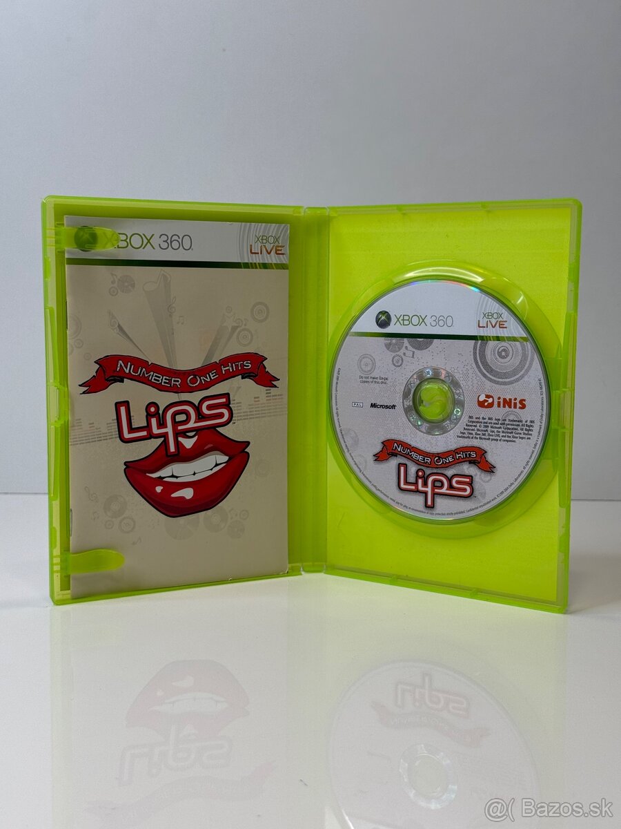 Lips: Number One Hits + mikrofón - 2