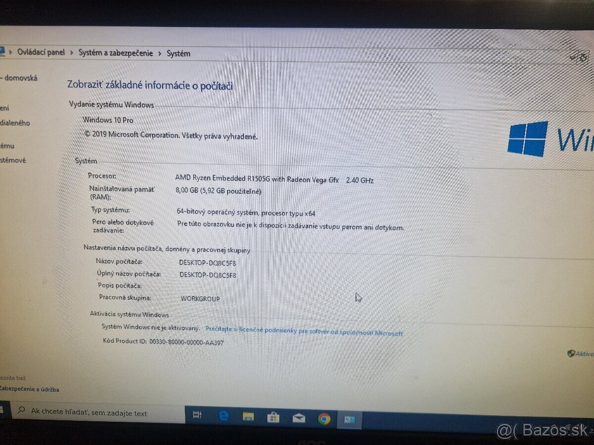 Predam HP T640 thin client Ryzen R1505G 2.40ghz - 2