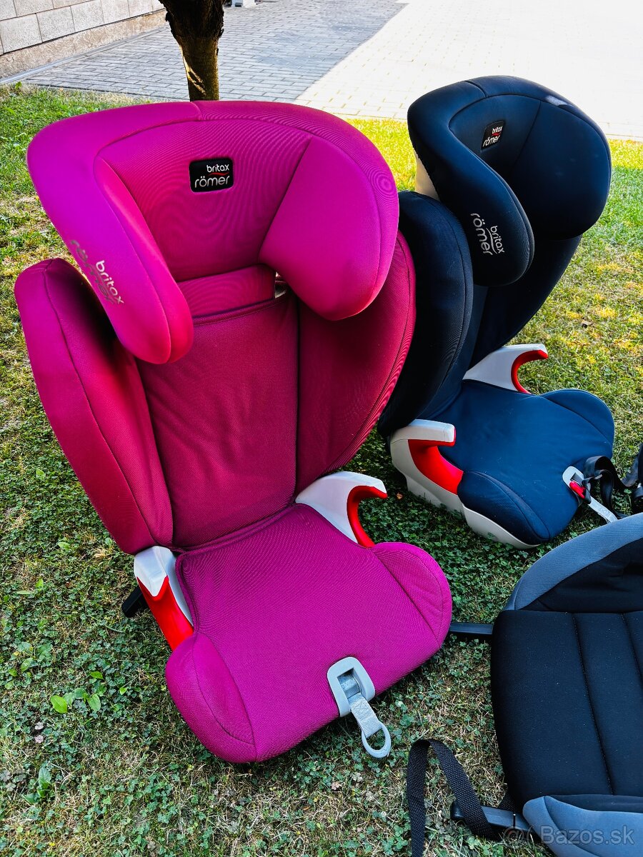 Romer Britax autosedacka + podsedaky - 2
