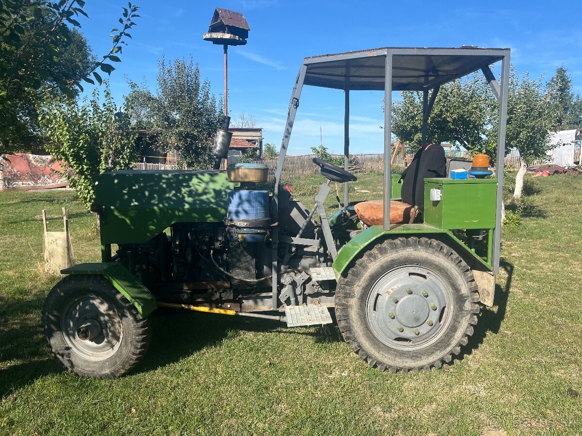 Malotraktor domácej výroby - 2