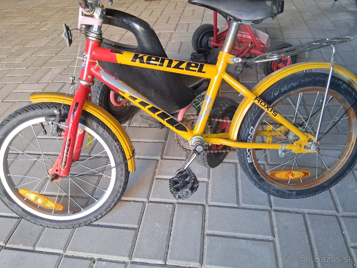 Bicykel + šlapacie auto - 2