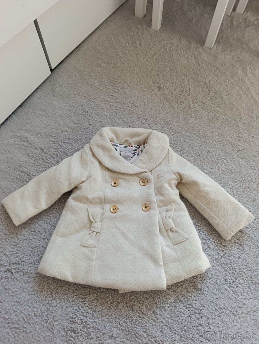 Jesenný kabátik, tričko a legíny 80 (9-12m) - 2