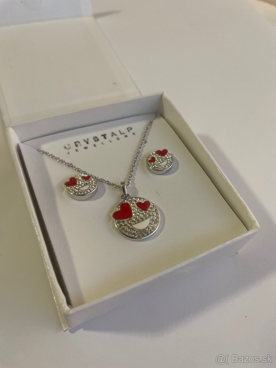 Luxusný set Crystalp Jewellery – náhrdelník + náušnice - 2