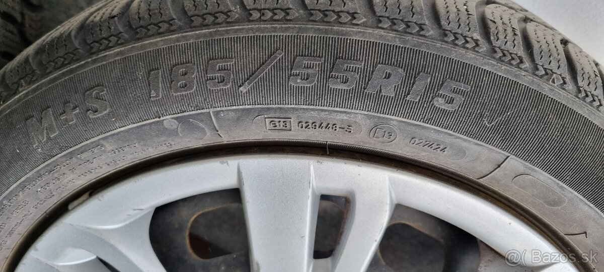 Ocelové Disky na Mazdu2 15tky + puklice - 2