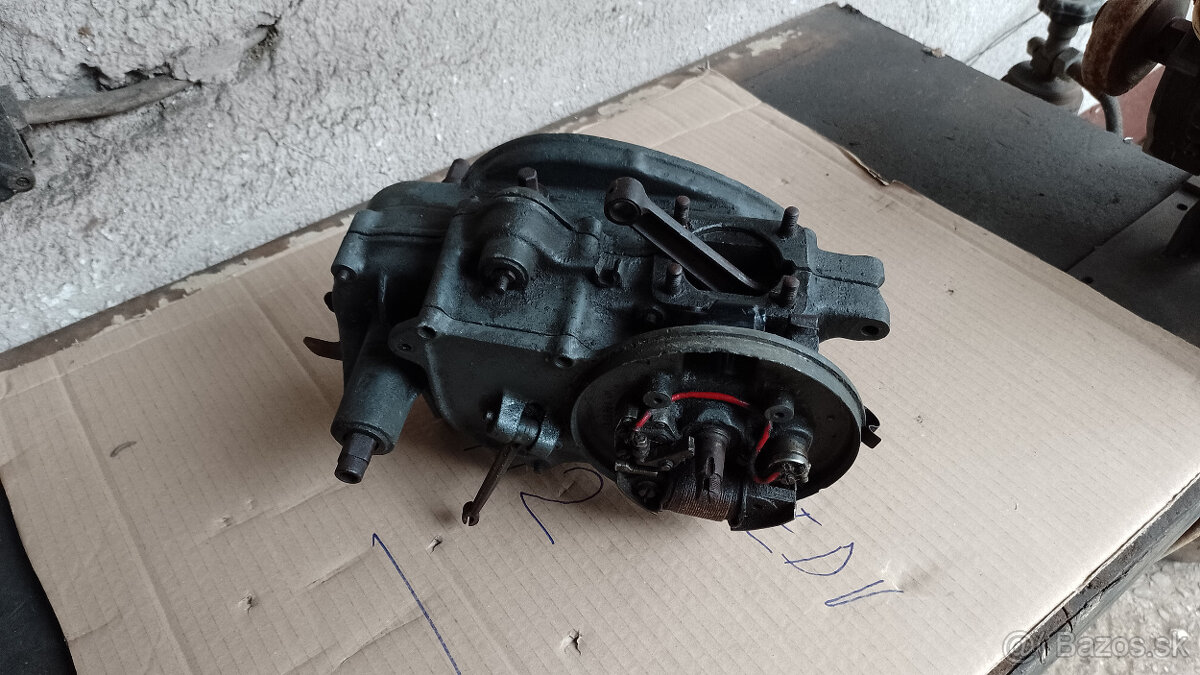 Skelet motora JAWA Robot. - 2