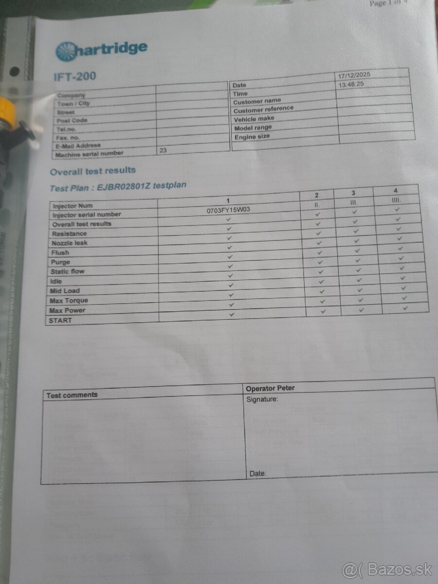 Trysky kia carnival, Hyundai teracan - 2