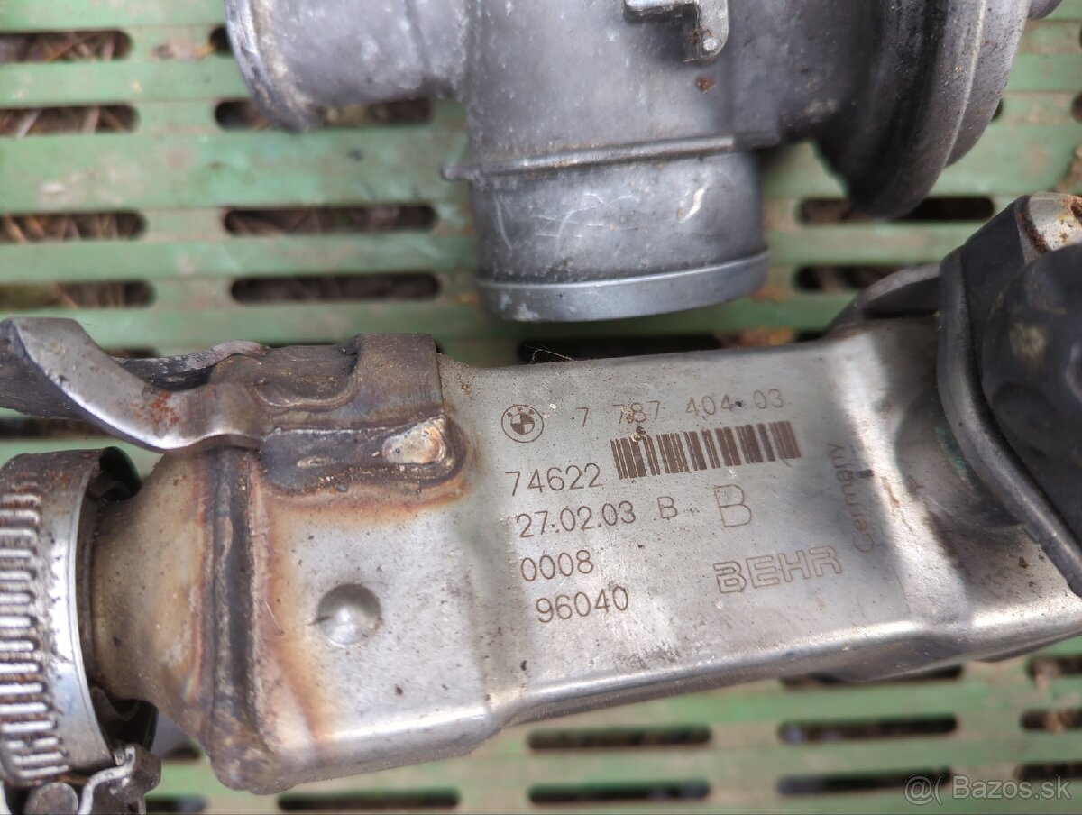 Chladič spalin M57 + EGR ventil - 2
