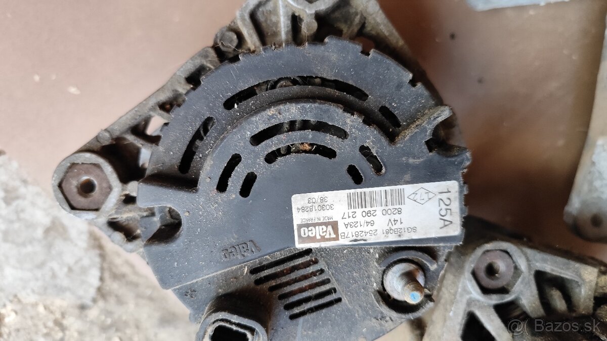 Alternátor Renault 1.9dti,dci 72/75/88 kw - 2