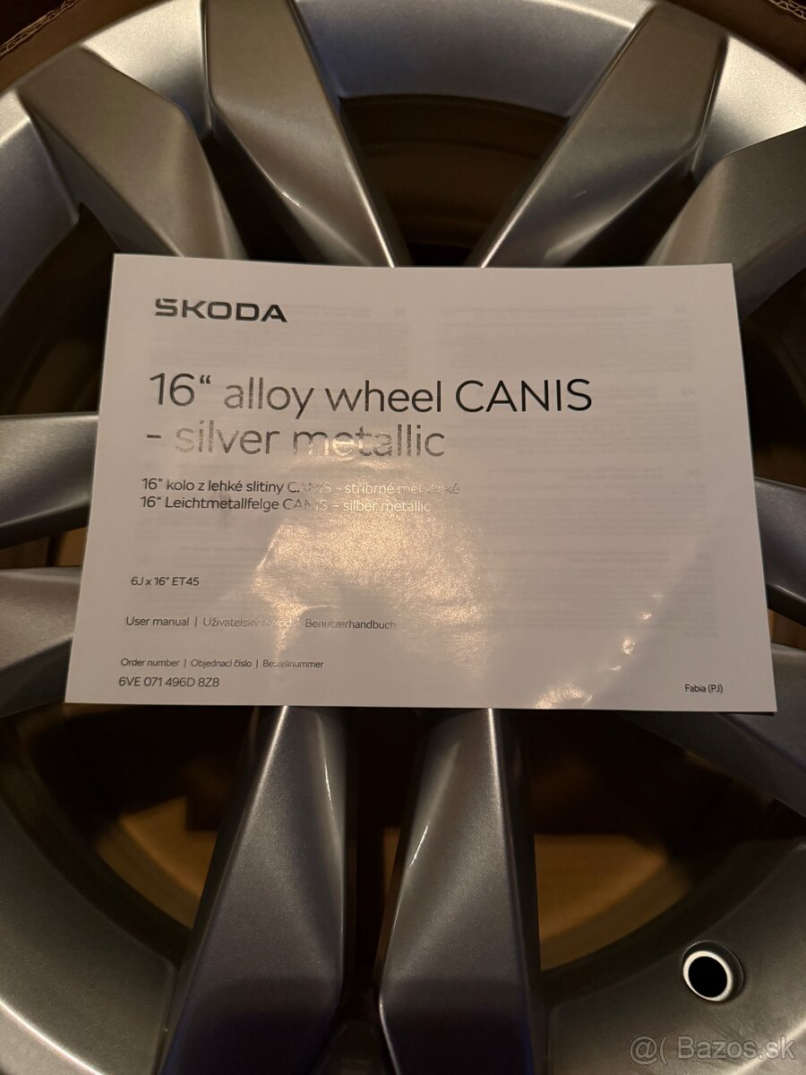 6J x 16“ ET 45 - 2