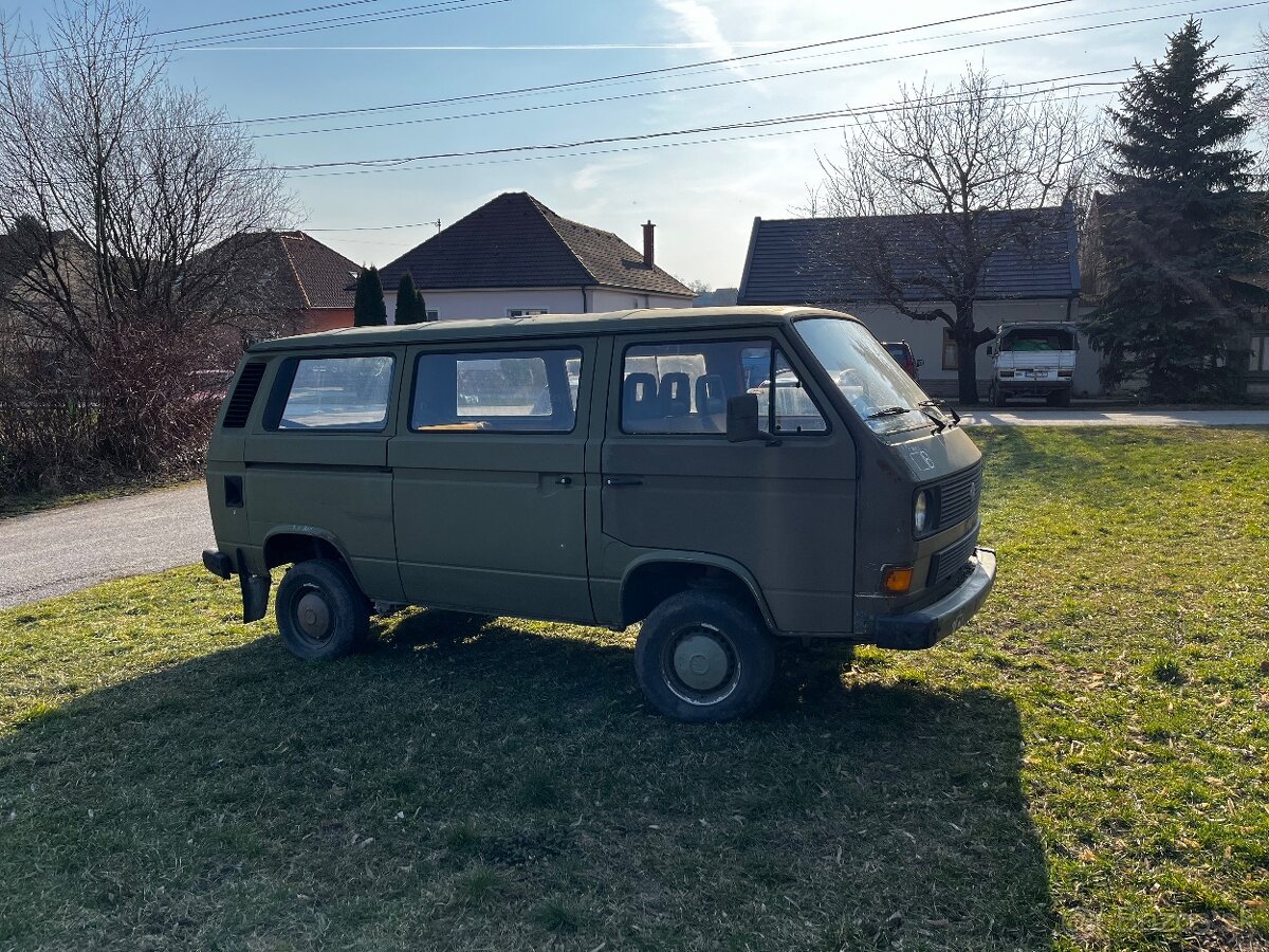 Vw t3 syncro 1,6td bundeswehr - 2