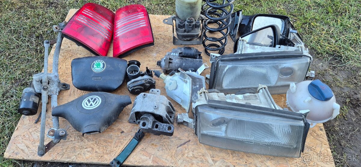 Predam na škodu octavia 1 viac dielov - - 2