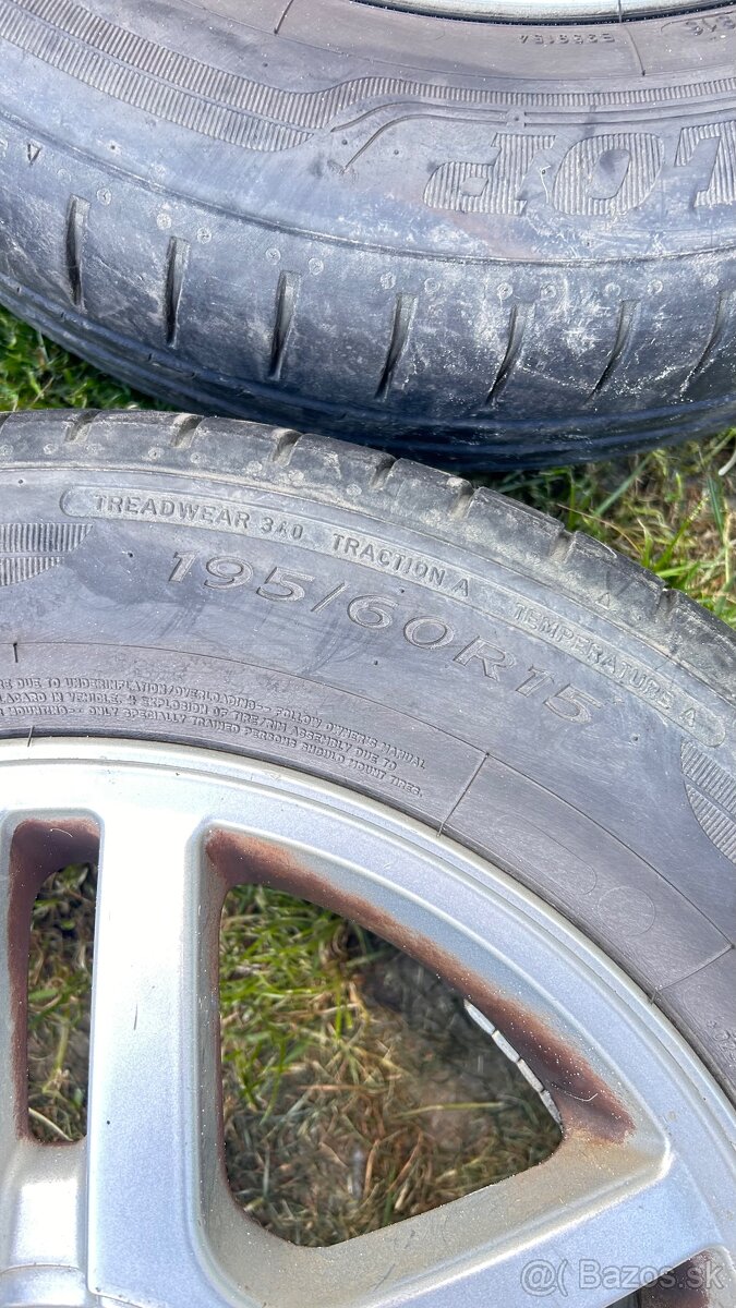 Predám pneumatiky + elektrony 4x108 r15 - 2