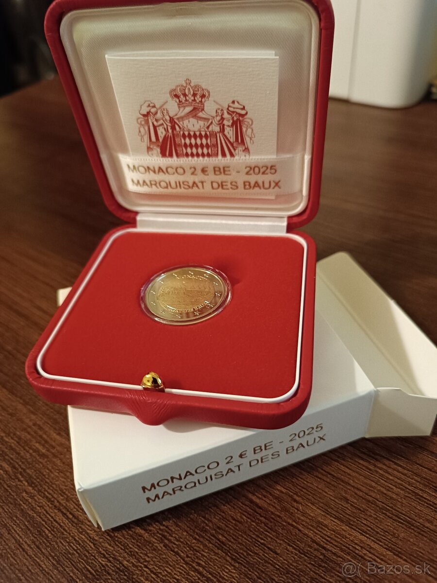 2 euro MONAKO /MONACO - pamätné 2€ PROOF - 2