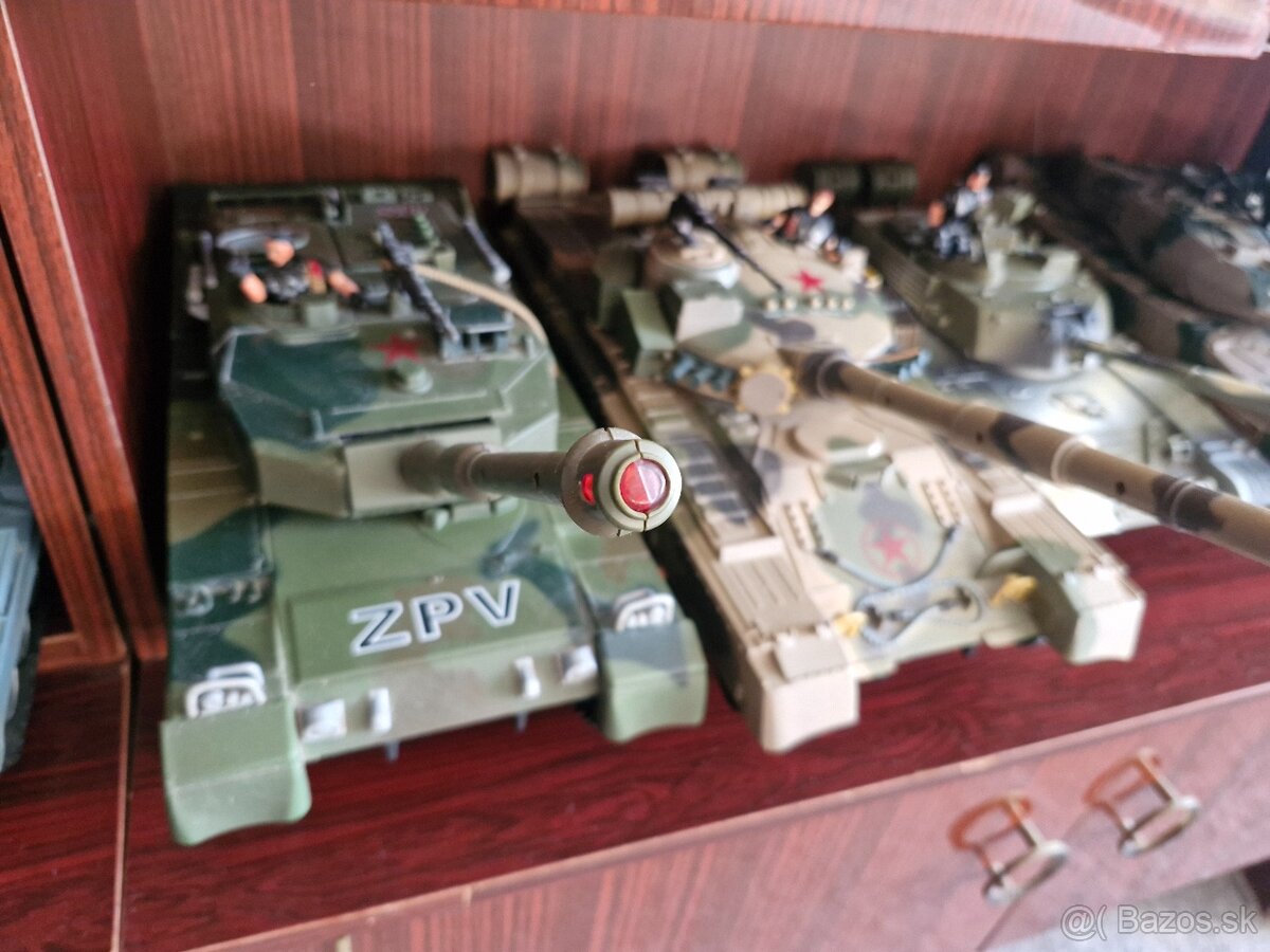 Plstove modely tankov - 2