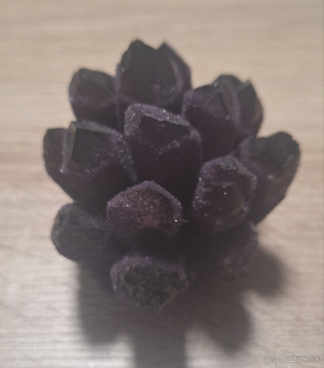 Prírodný Fialový Ametyst Phantom - typ 3 - 2