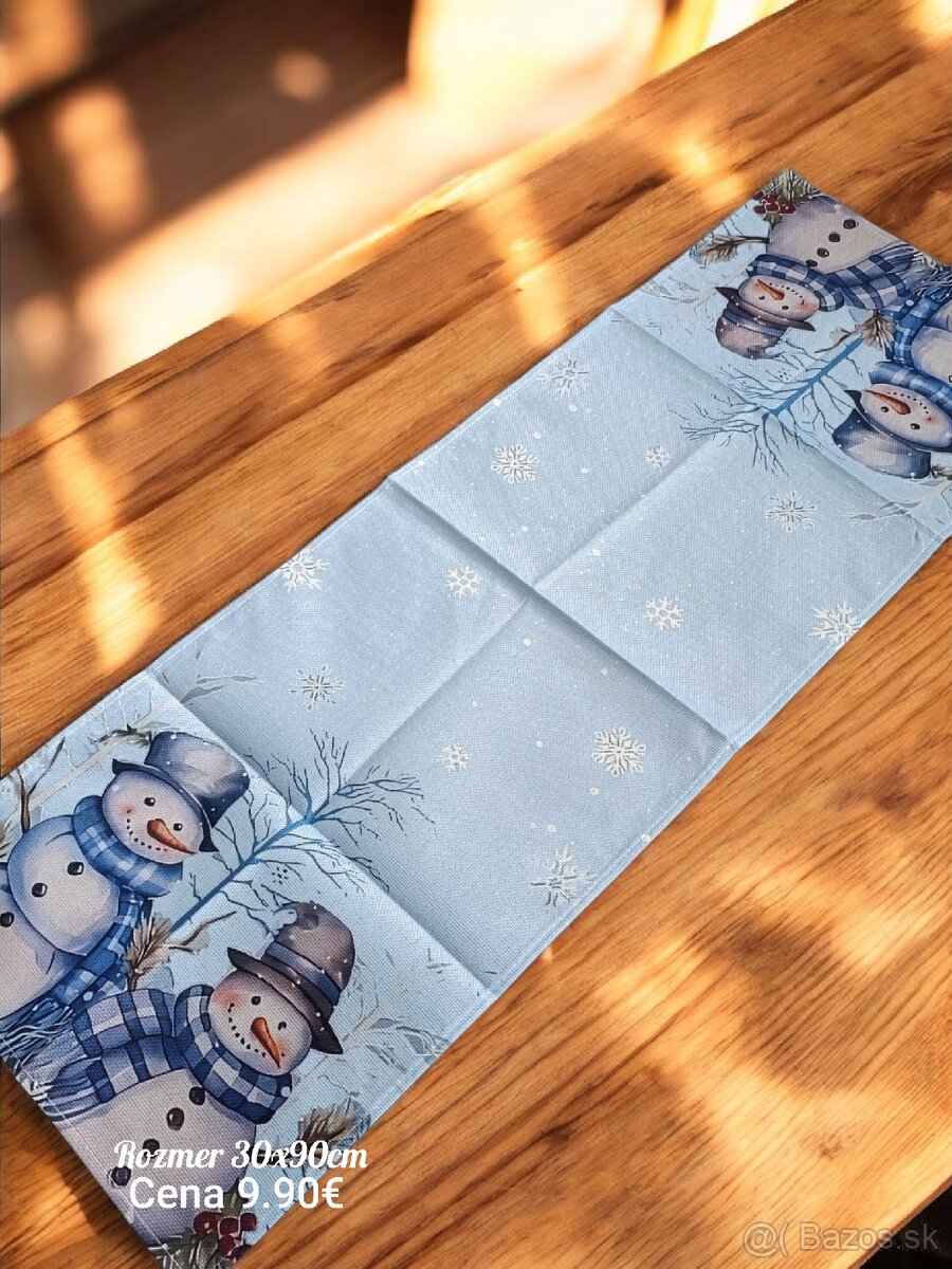Modré obrusy na stôl - 2