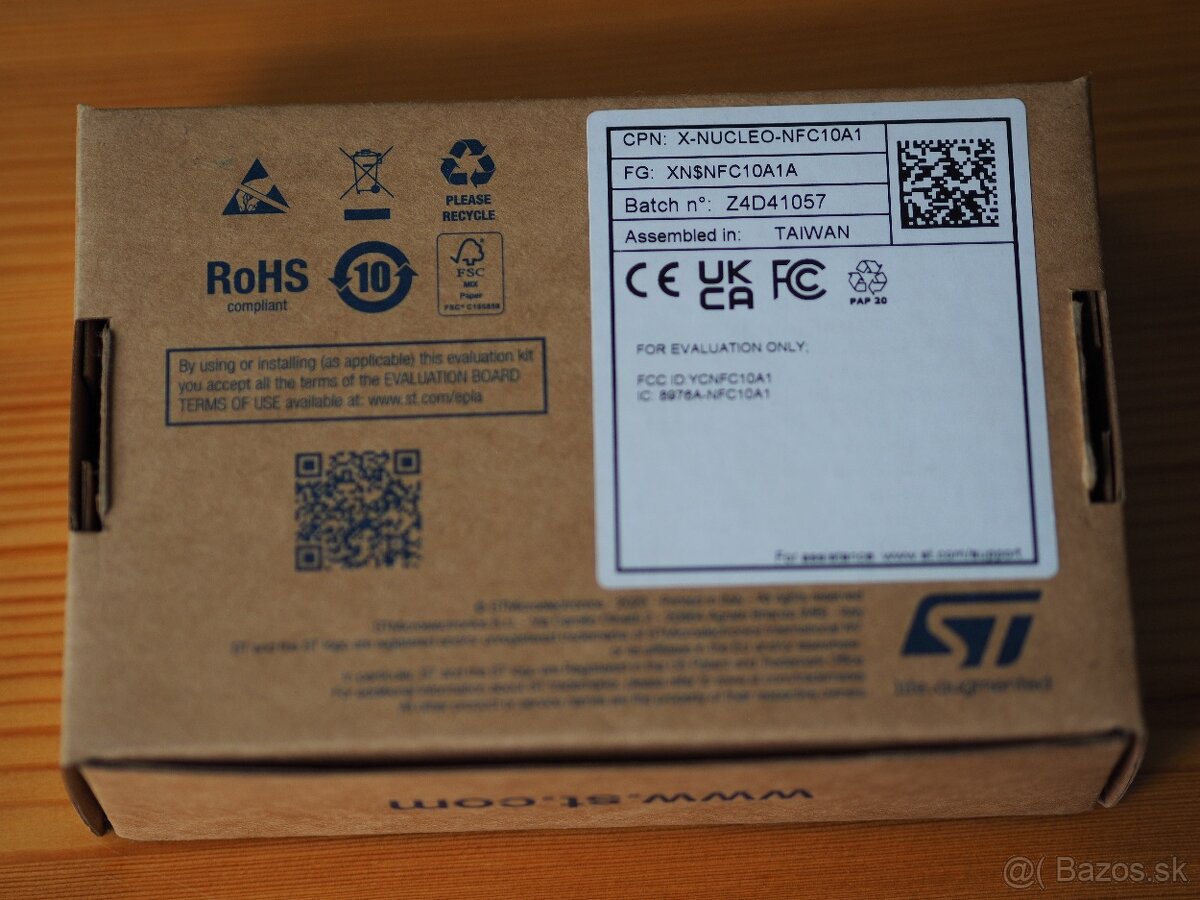 STM32 X-NUCLEO-NFC10A1 a NUCLEO-G071RB - 2