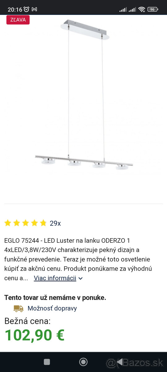 LED luster - 2