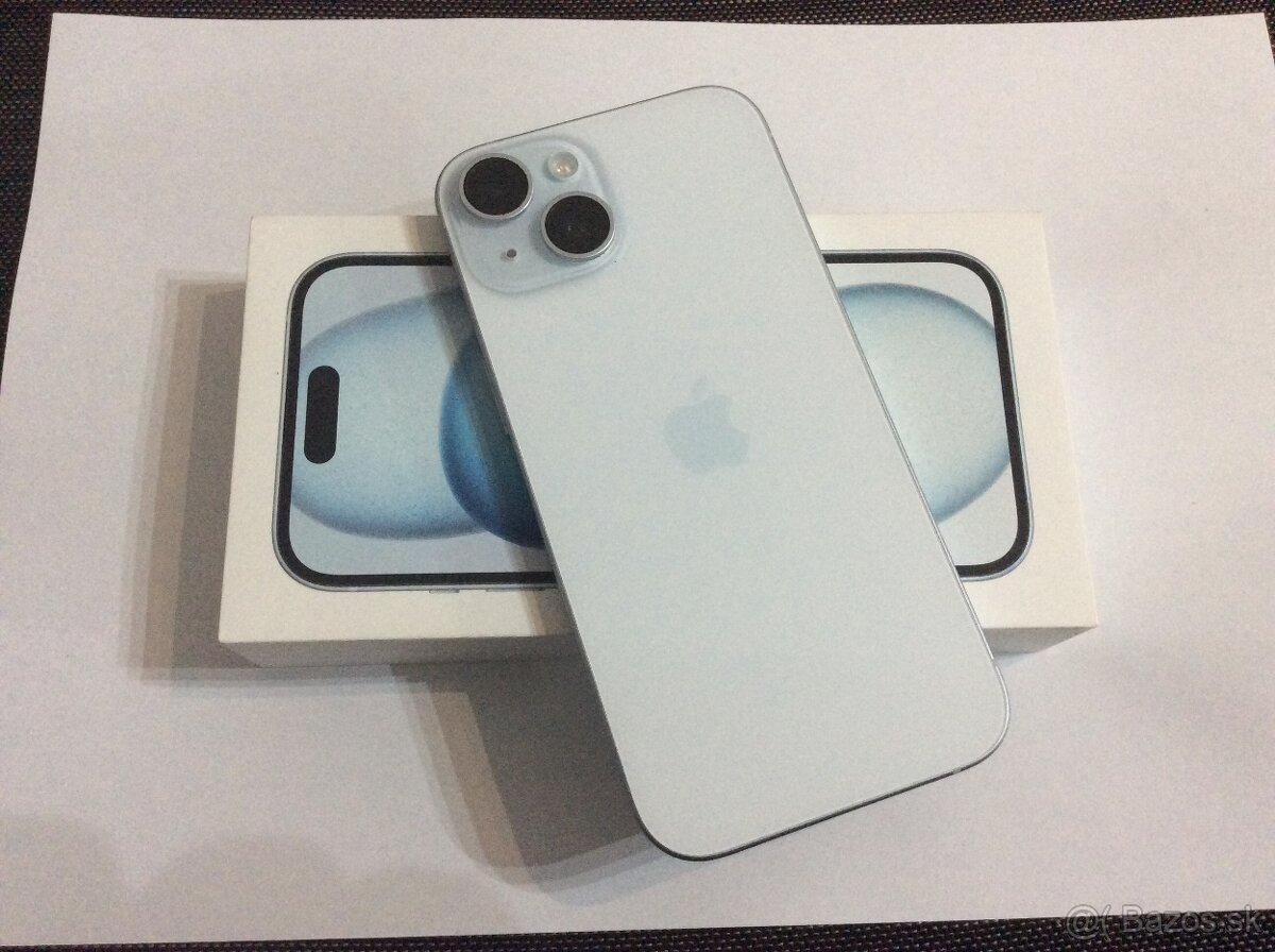 Iphone 15 128GB svetlomodry - 2