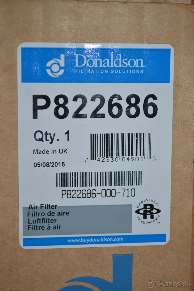 Vzduchový filter Donaldson - 2