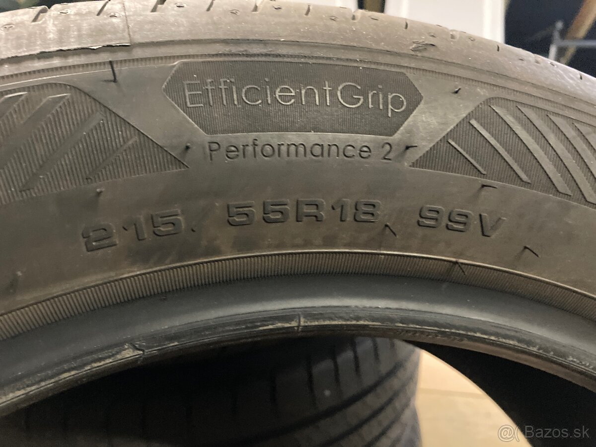 Predam letne pneu 215/55/R18/99V - 2