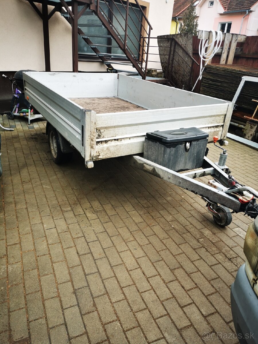 Privesny vozik jednonápravový 1.8t - 2
