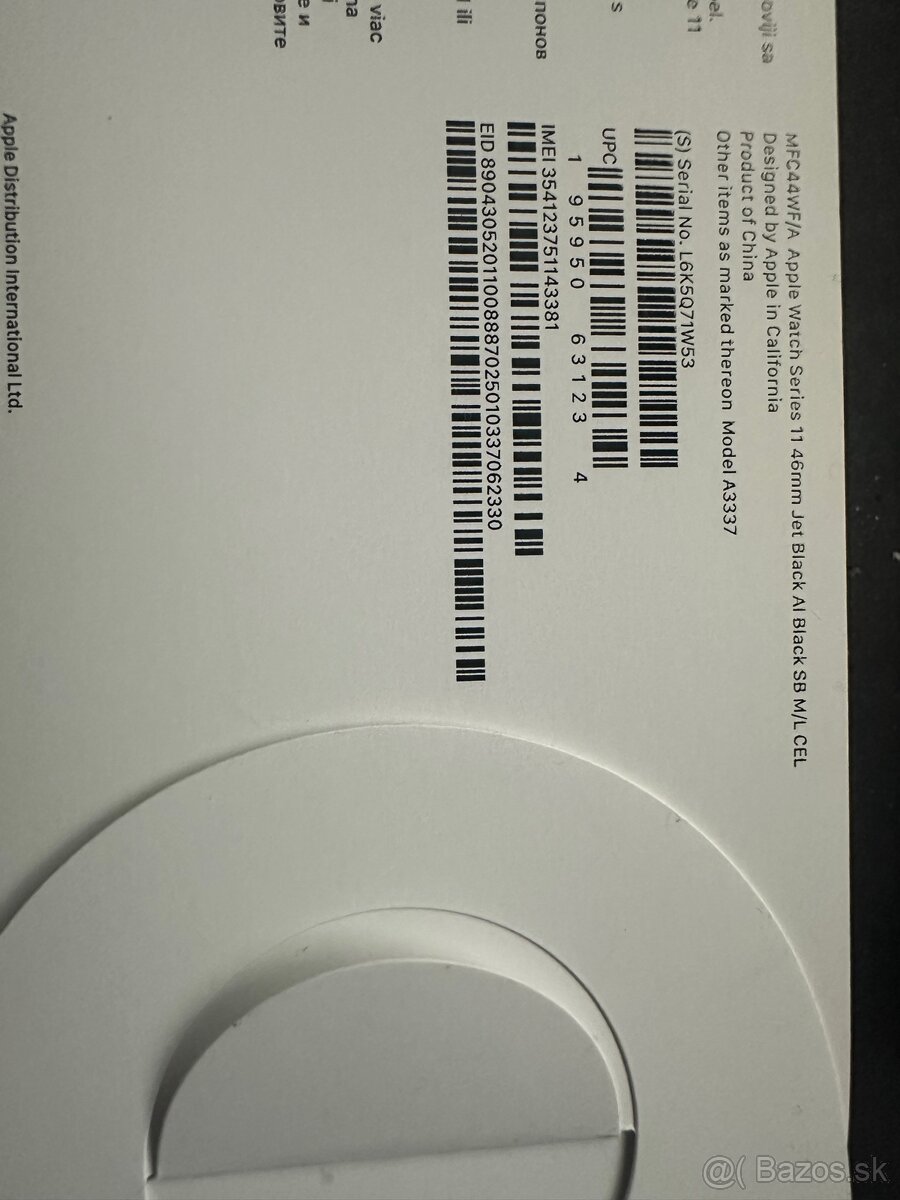 Apple Watch 11 Cellular 46mm M/L - 2