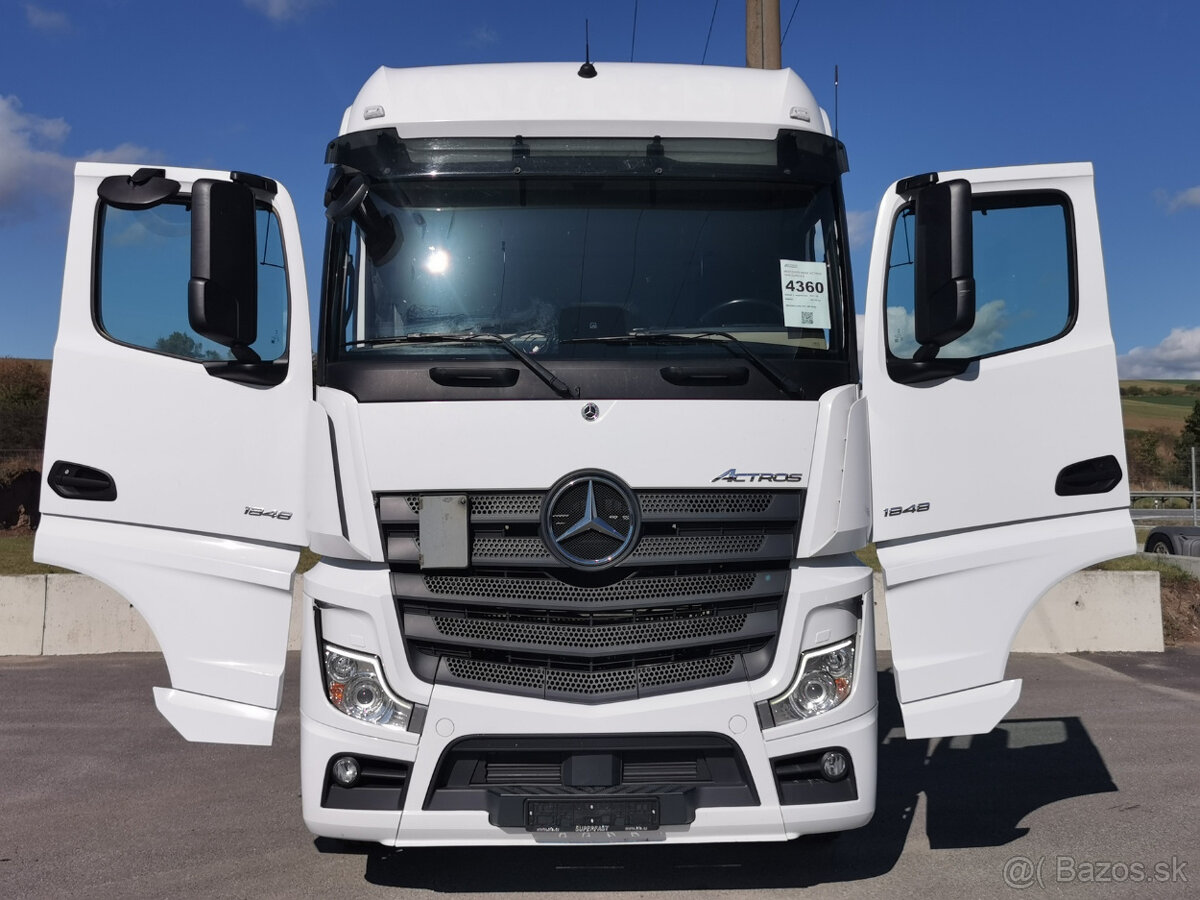 Prodám tahač MERCEDES-BENZ ACTROS 1848 E6 D jednokruh. hydr. - 2