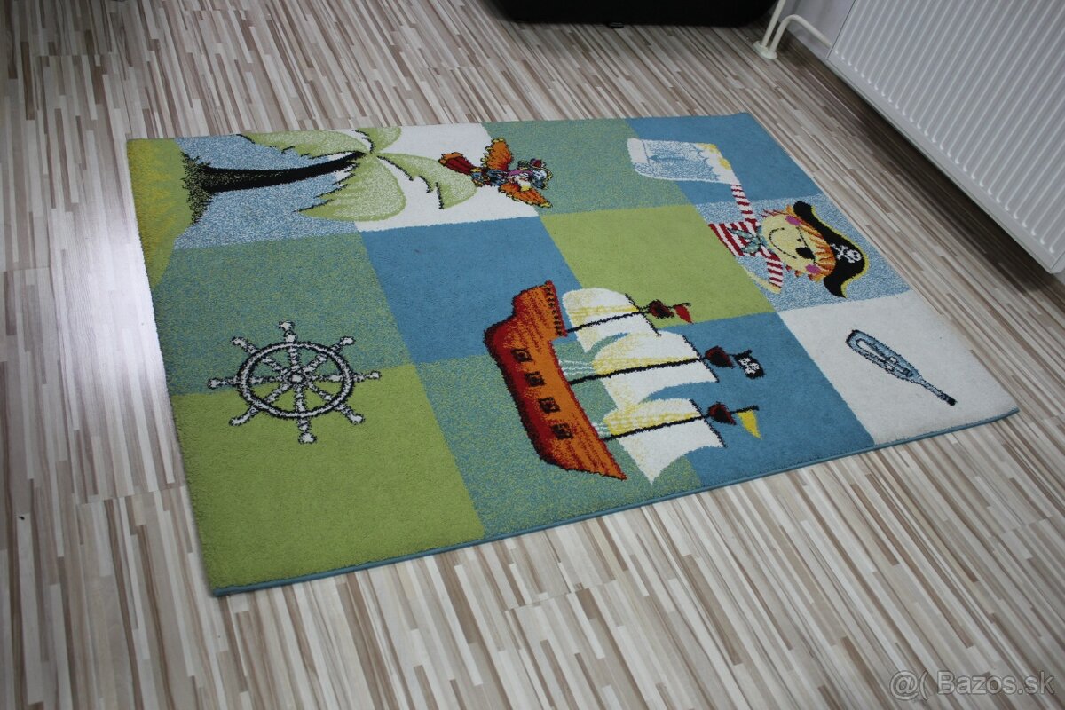 Koberec do detskej izby 2kusy pirát + Londýn - 2
